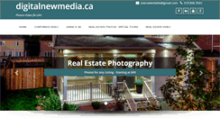 Desktop Screenshot of digitalnewmedia.ca